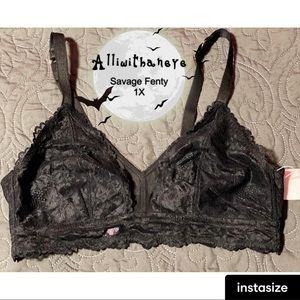 Savage X Fenty Size 1X Bralette NWT